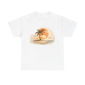 Sunset Palm Beach T‑Shirt