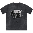 StayVoid Retro Logo T-Shirt – Vintage Unisex Graphic Tee - Stay Void